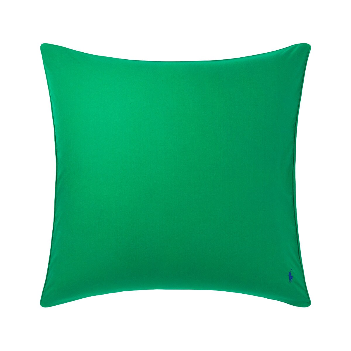 Capa de Almofada de Algodão Percal Player Verde-escuro-1