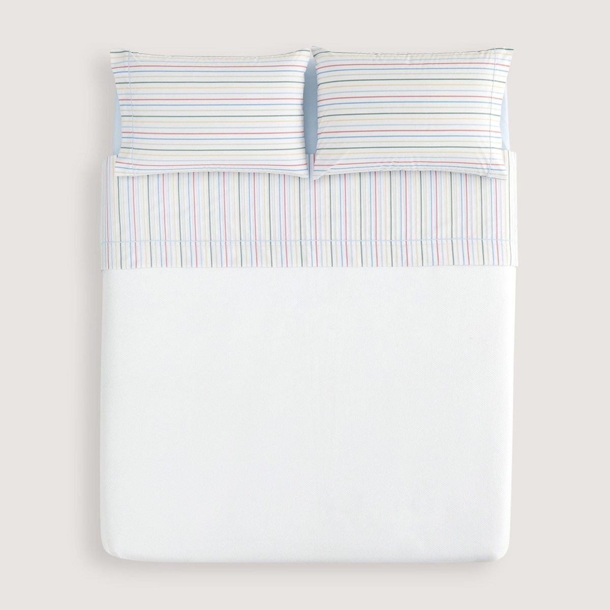 Conjunto de Lençóis com Lençol Ajustável Iris Multicolor-3