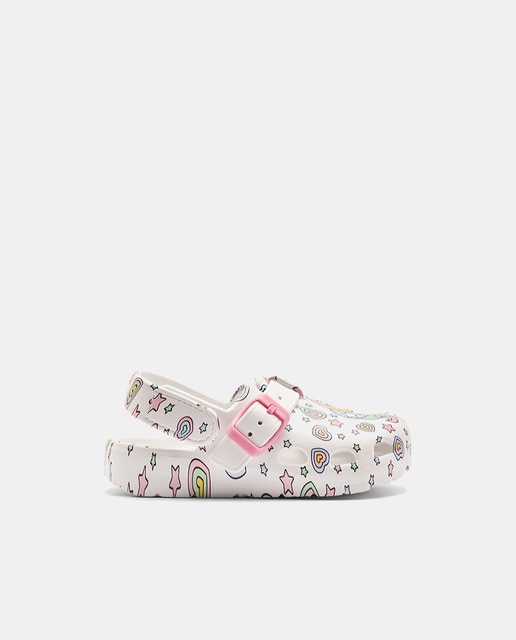 Imagen 0 de Zueco baño print unicornios