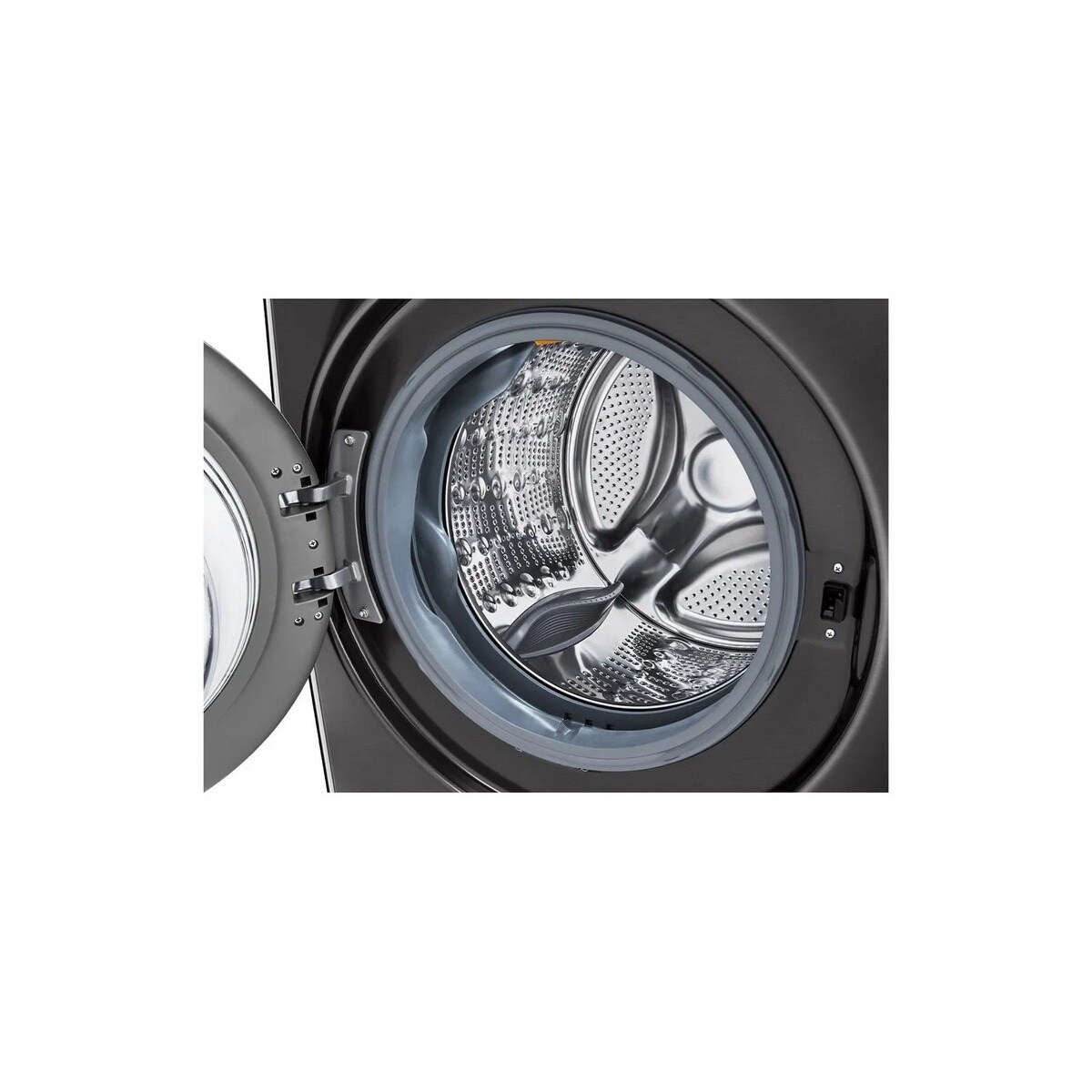Máquina de Lavar Roupa LG F0P3CYV2E, AI DD™, TurboWash 360? e Vapor Steam™, de 20 Kg e de 1000 rpm - Black Steel 4