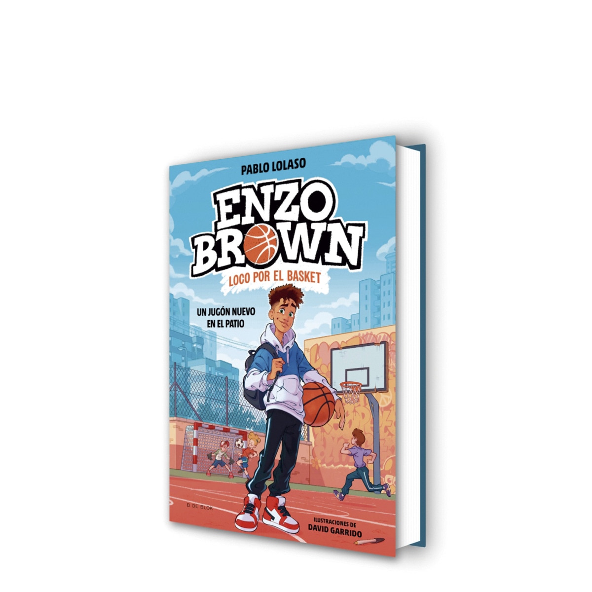 Enzo Brown: loco por el basket 1 - Un jugón nuevo en el patio (Capa dura) 1