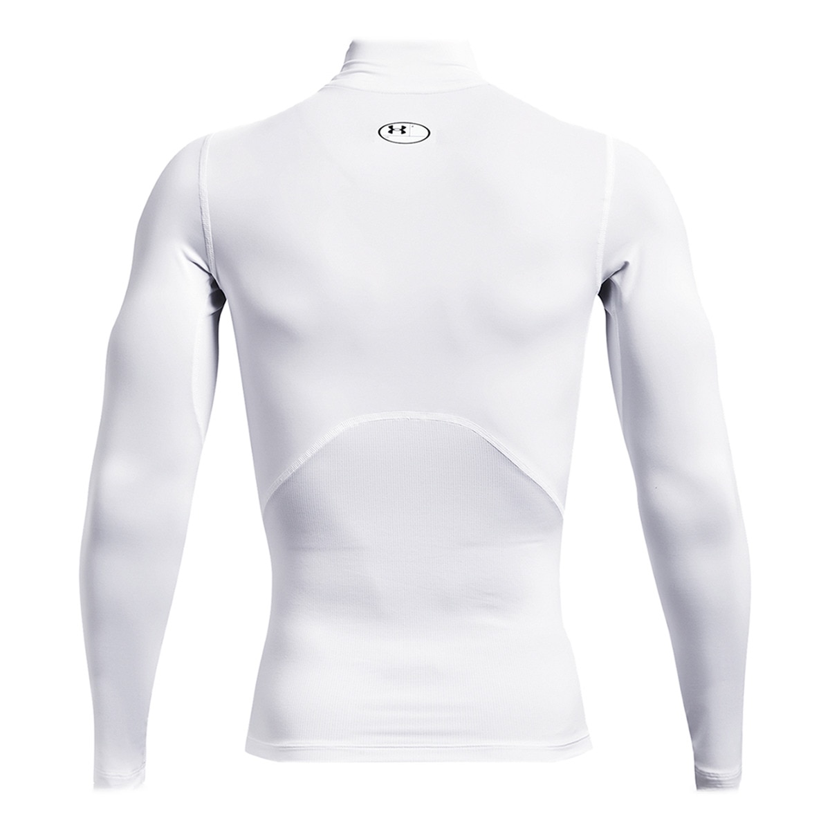 T-shirt HeatGear® Armour Mock Branco-6