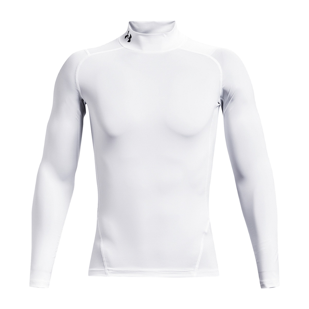 T-shirt HeatGear® Armour Mock Branco-5