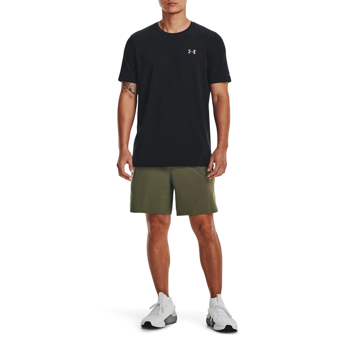 T-shirt de Homem UA Vanish Elite Seamless SS Preto-4