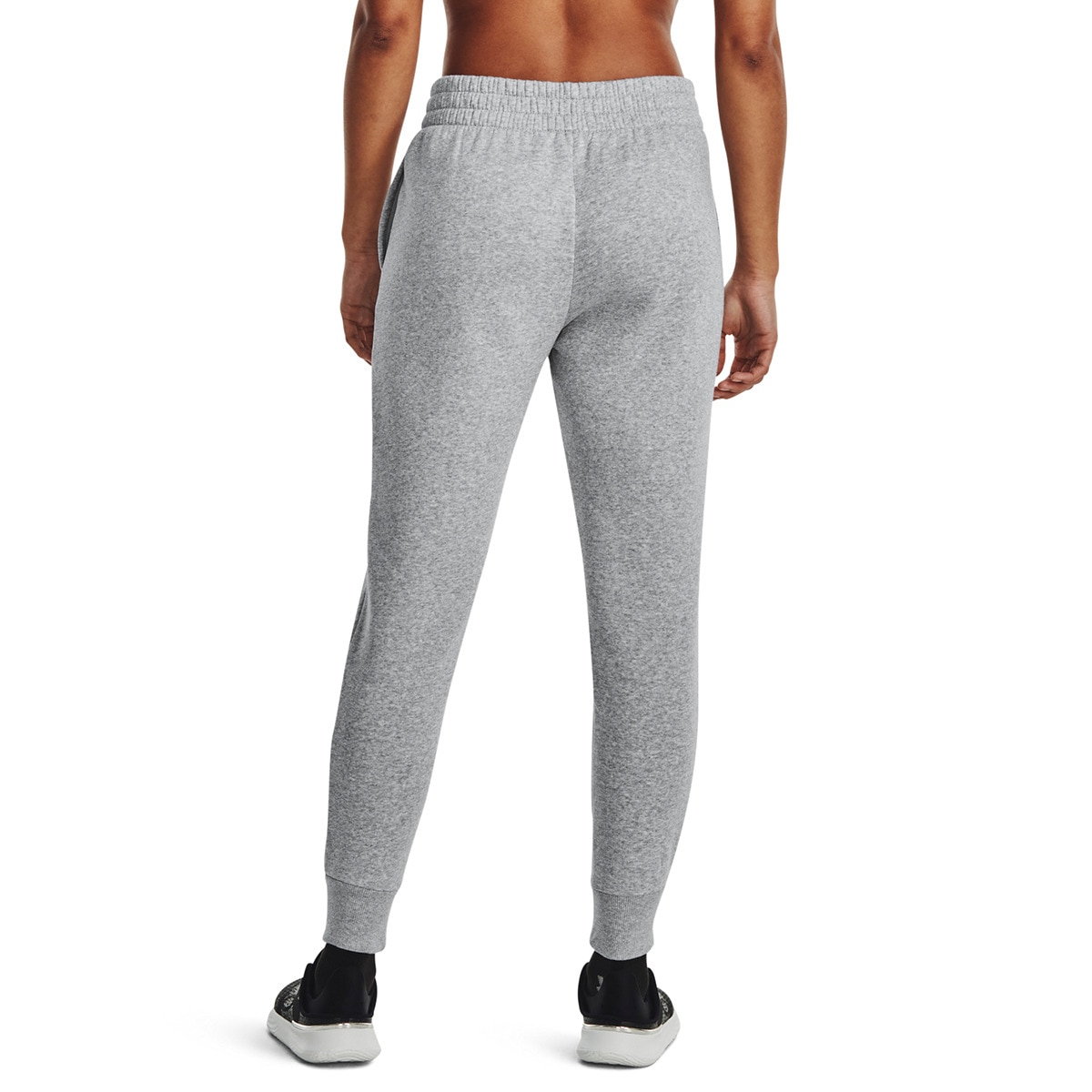 Calças de mulher Rival Fleece Under Armour Cinzento-2