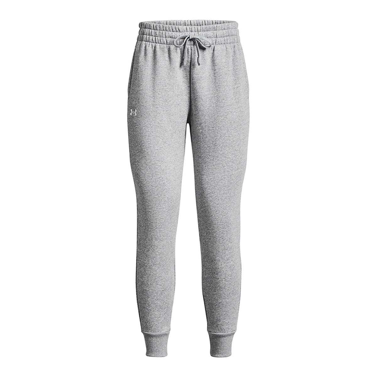 Calças de mulher Rival Fleece Under Armour Cinzento-5