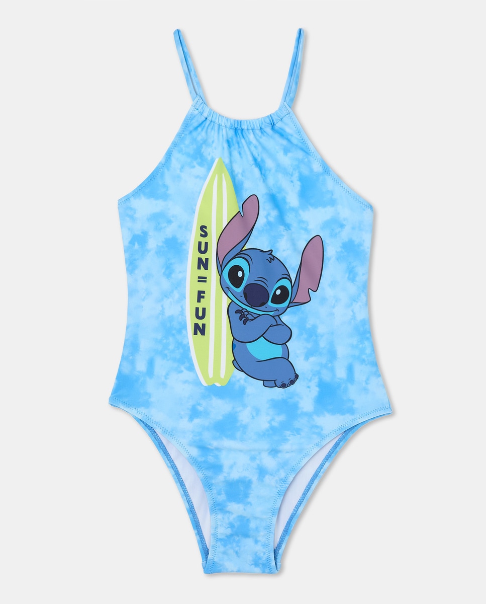 Fato de Banho Stitch com Prancha de Surf Azul-marinho-4