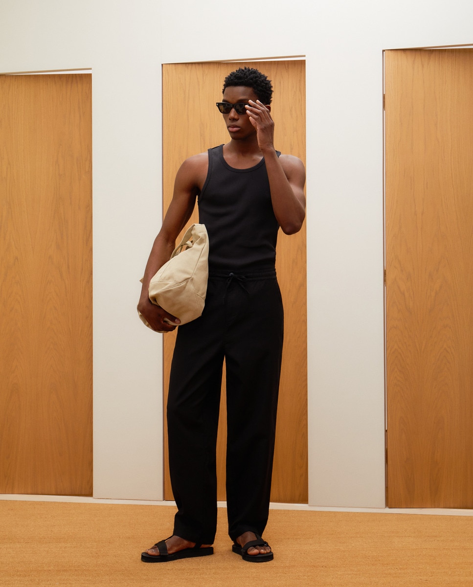 T-shirt Tank Top Preto-2