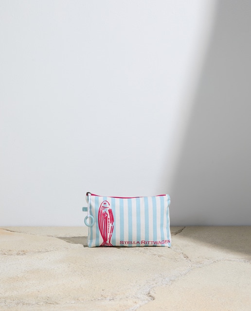 Imagem 0 de Nécessaire com Estampado de Peixe