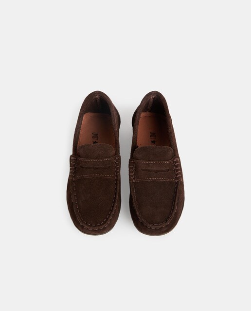 Mocasín bebés de serraje