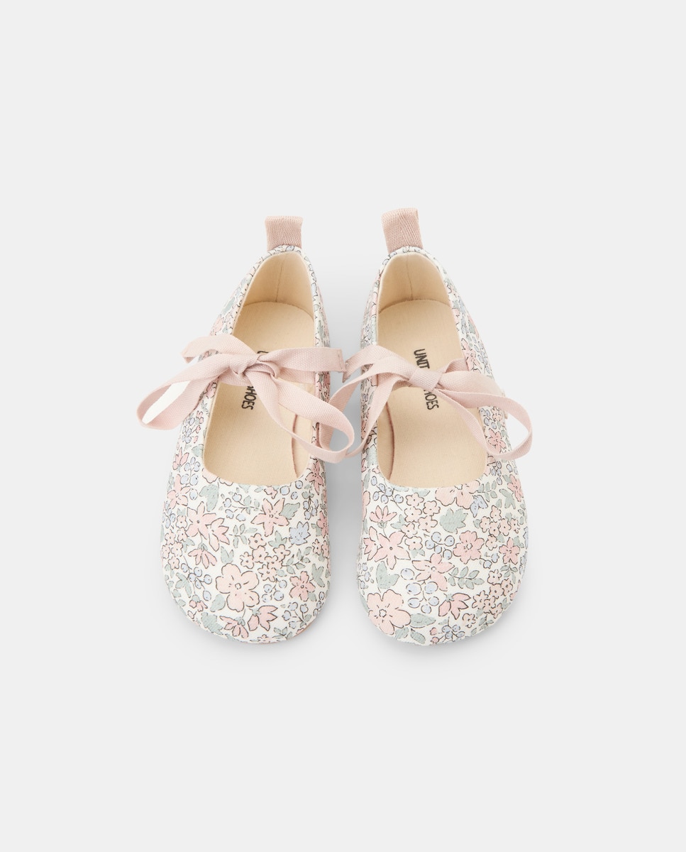 Bailarina bebés estampada Rosa-4