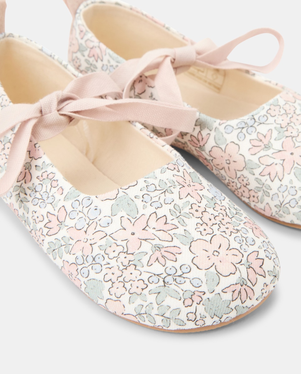 Bailarina bebés estampada Rosa-5