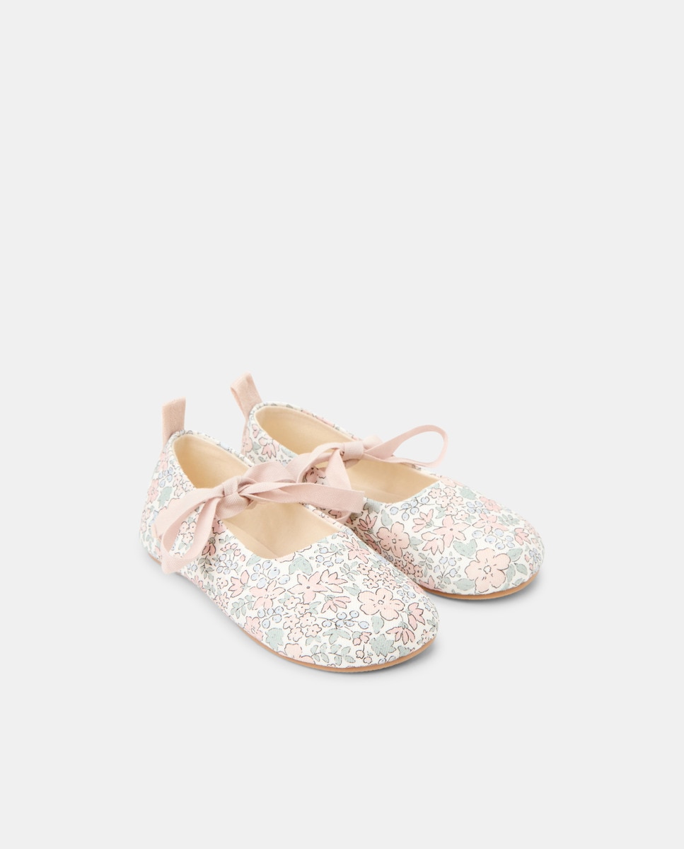 Bailarina bebés estampada Rosa-2