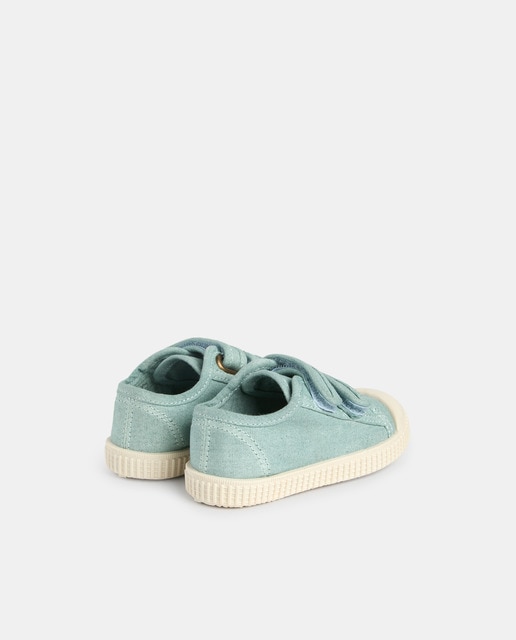 Lona bebés con velcro suela flexible