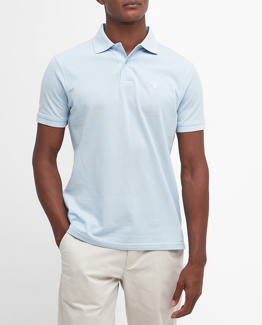 Imagen 0 de Polo de hombre de manga corta con tejido de piqué