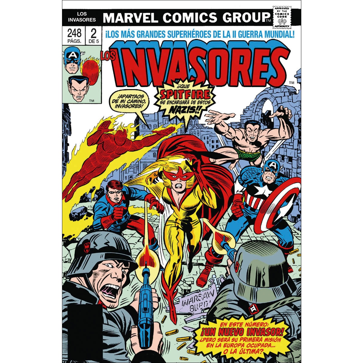 Imagem 0 de Marvel limited edition tpb los invasores 2 de 5 (Capa mole)