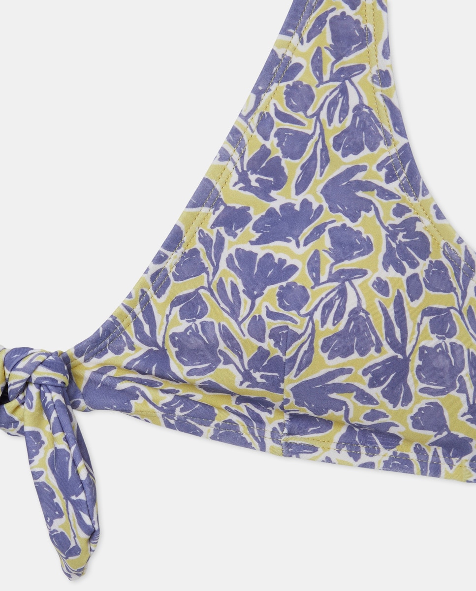 Bikini nudo escote Azul-5