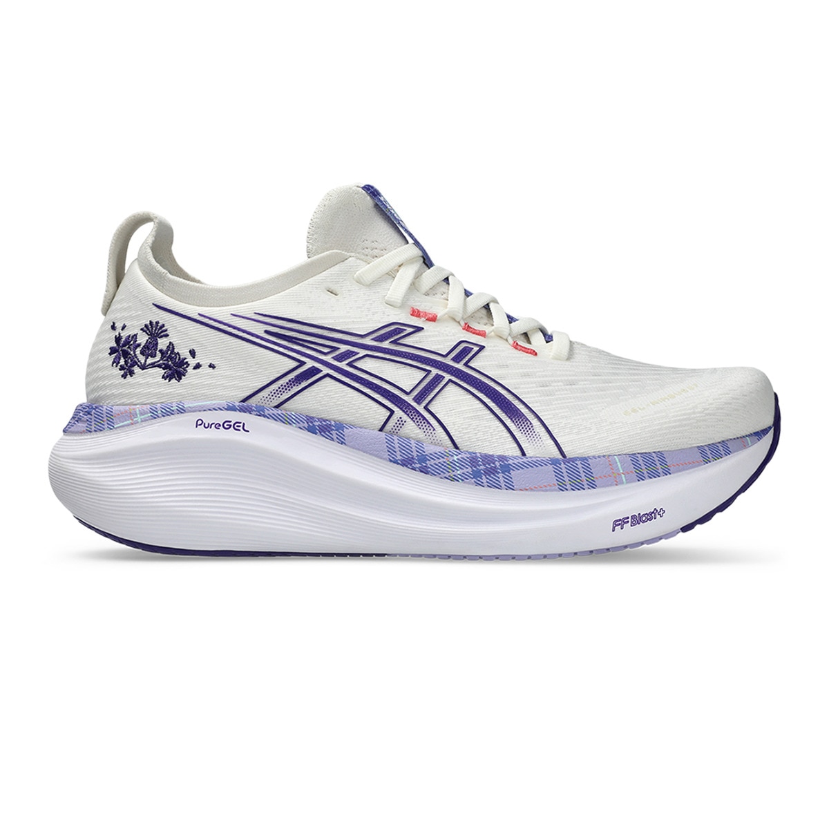 Sapatilhas de Running de Mulher Gel-Nimbus 27 Branco / Lilás-1