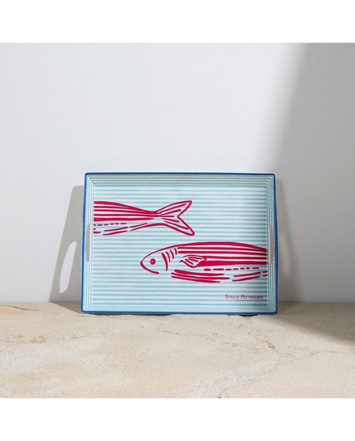 Imagen 0 de Bandeja de melamina grande Pescado Stella Rittwagen