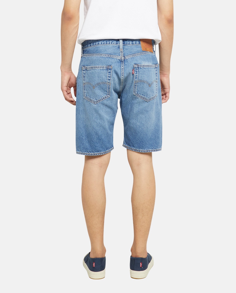 Bermudas de Ganga 501® Original de Algodão Azul-3