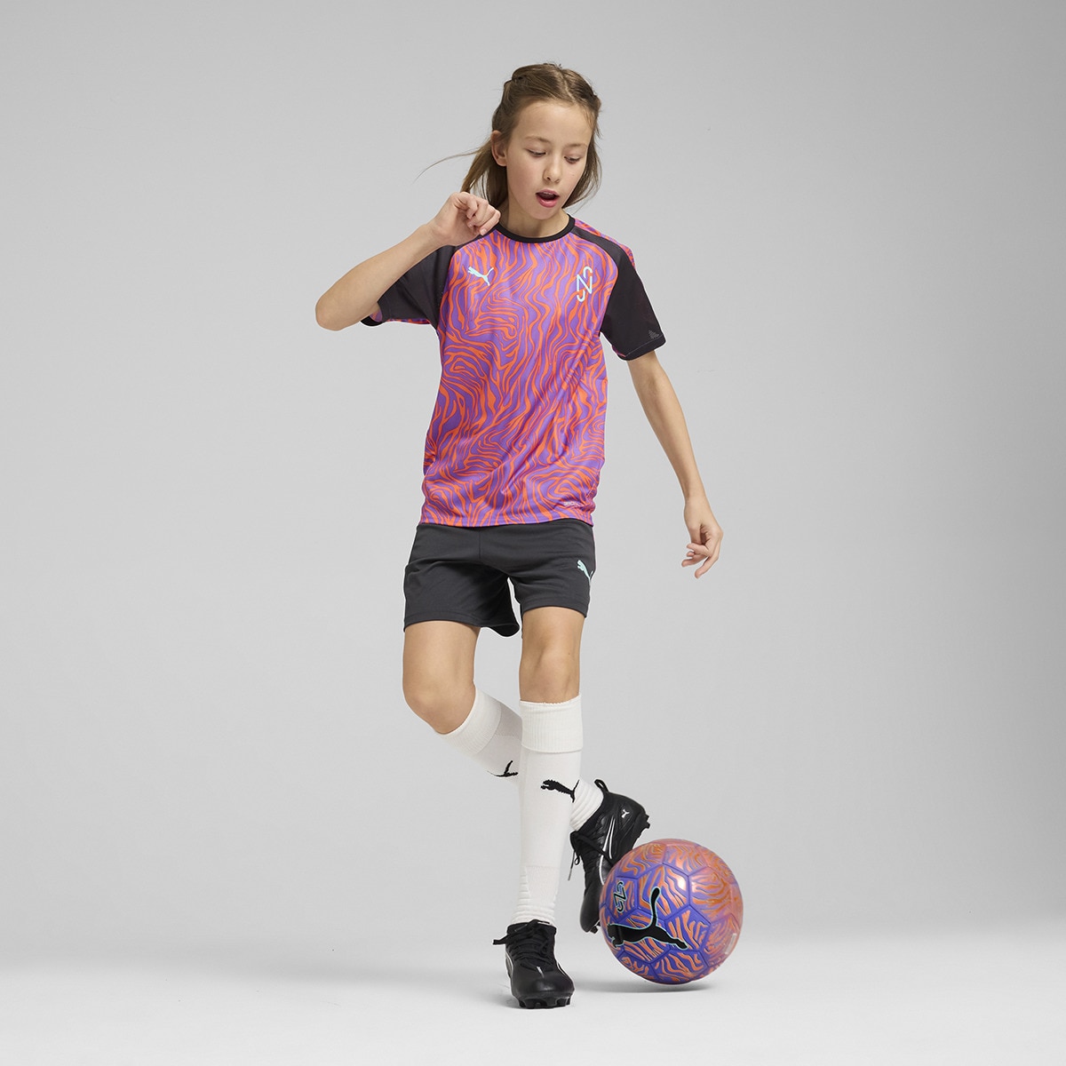 T-shirt de Criança Neymar JR Creativity Jersey Jr Roxo-4