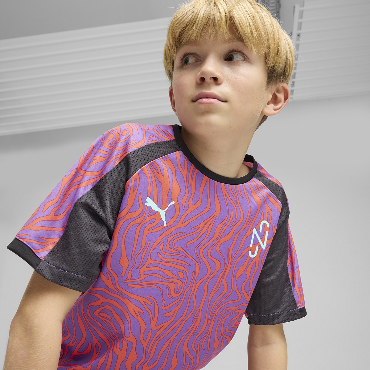 T-shirt de Criança Neymar JR Creativity Jersey Jr Roxo-3