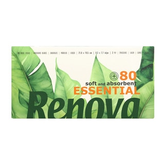 Lenços Faciais 80 unidades - Renova