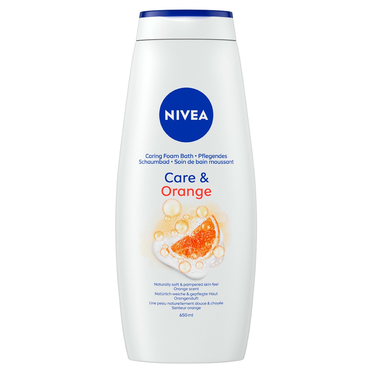 Gel de Banho Orange embalagem 650 ml