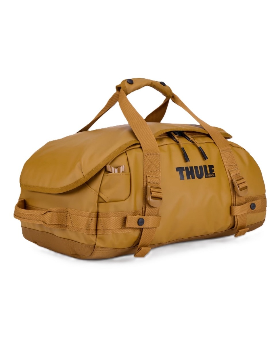 Mala de Viagem de Lona Thule Chasm 30L Castanho / Dourado-1