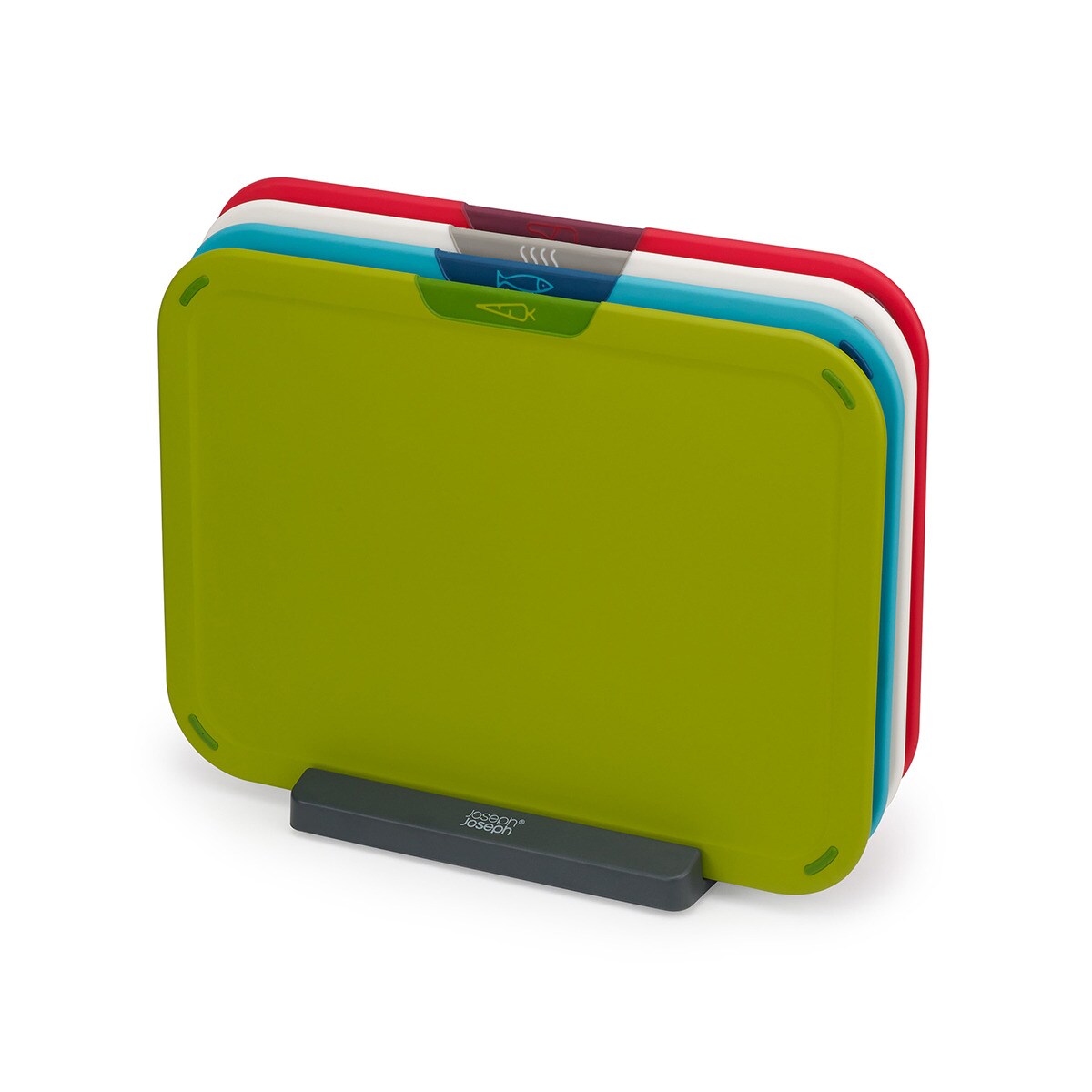 Set de 4 tablas de cortar Duo Joseph Joseph Multicolor-13