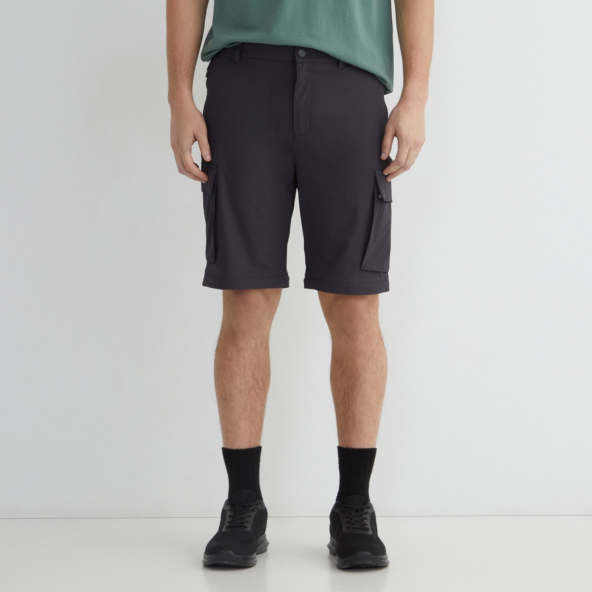 Pantalón desmontable hombre Gris-2