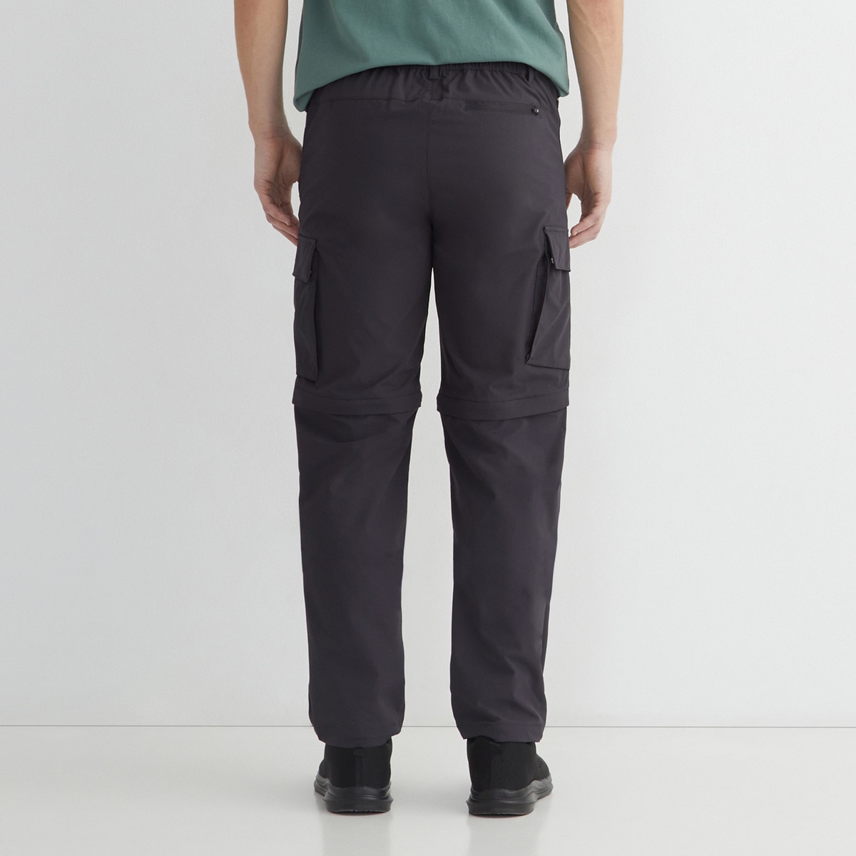 Pantalón desmontable hombre Gris-3