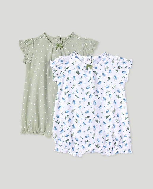 Imagem 0 de Pack de 2 Pijamas de Bebé com Estampado