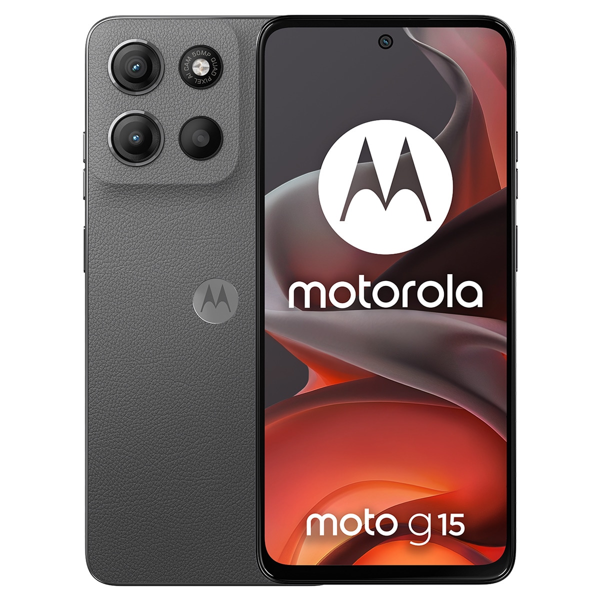 Smartphone Motorola Moto G15 8 GB + 512 GB Cinzento-escuro-1