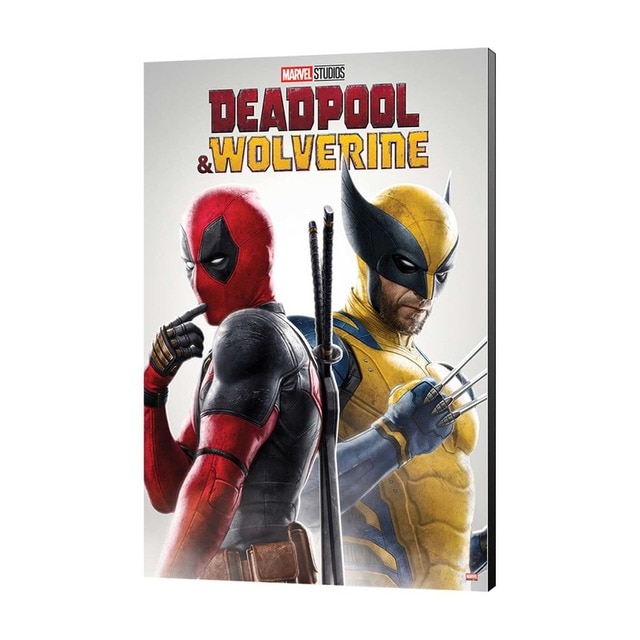 Imagem 0 de Moldura de madeira Deadpool e Wolverine