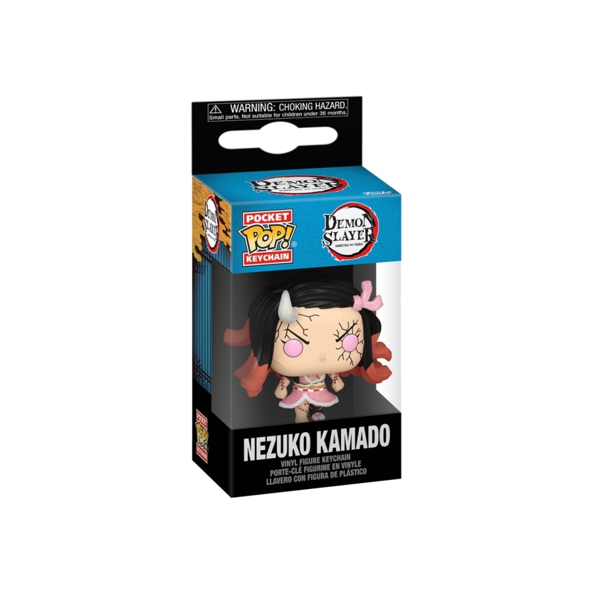 Porta-chaves Pop Keychain Nezuko demoniaco Demon Slayer: Kimetsu No Yaiba 2