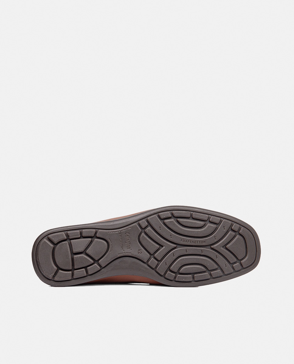 Mocassins em Pele Couro-4