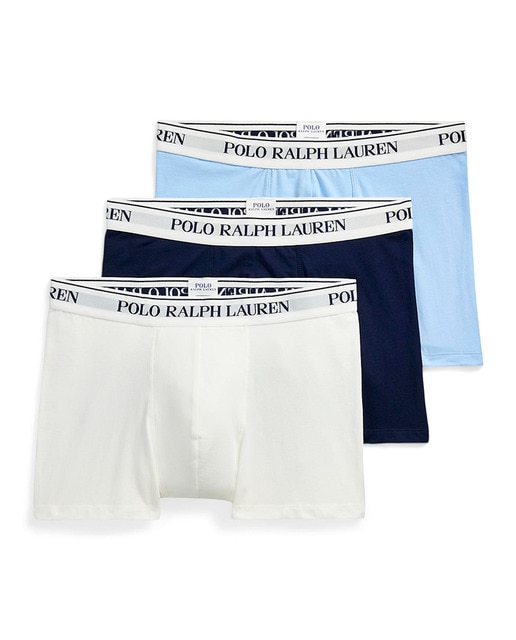 Imagem 0 de Pack de Três Boxers de Algodão - Várias Cores