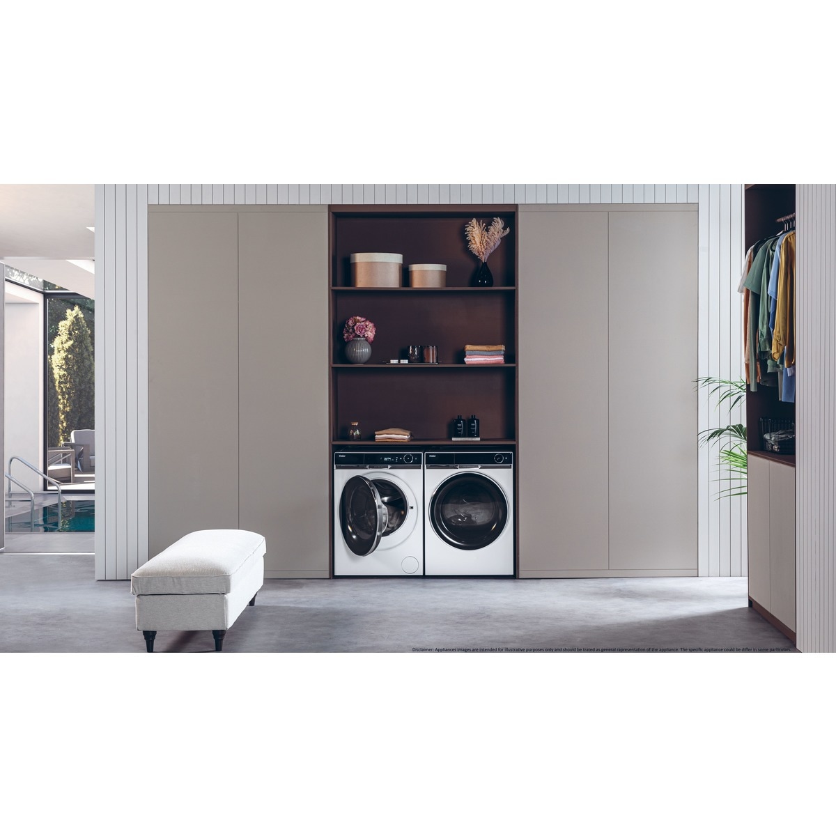 Lavadora Haier 11 kg / 1.400 rpm Motor Direct Motion, X SERIES 11 - HW110-BD14397U1S Blanco-13