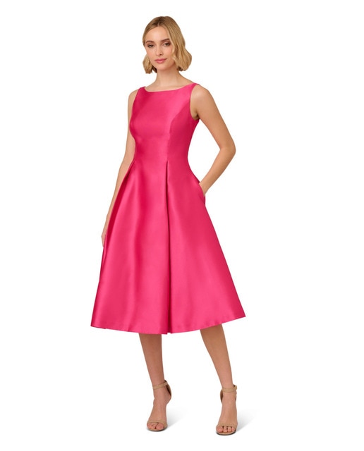 Imagen 0 de Vestido largo de té sin mangas