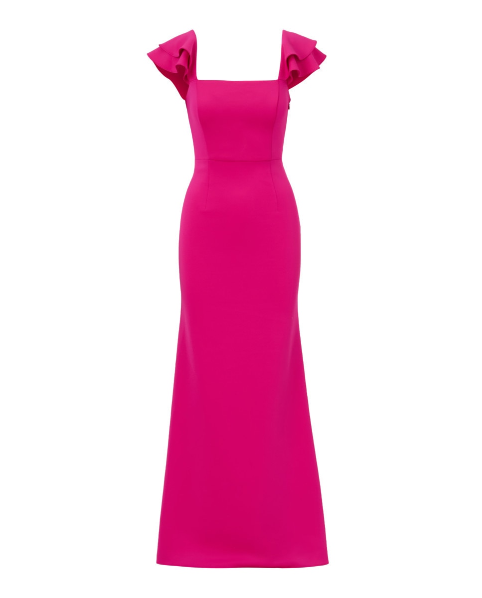Vestido de Sereia Fúcsia-6