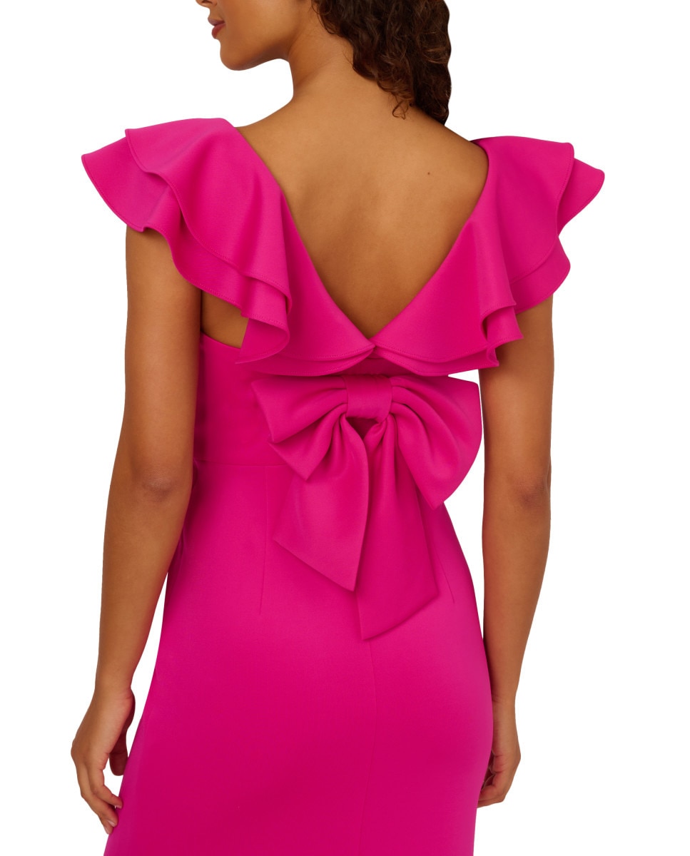 Vestido de Sereia Fúcsia-5