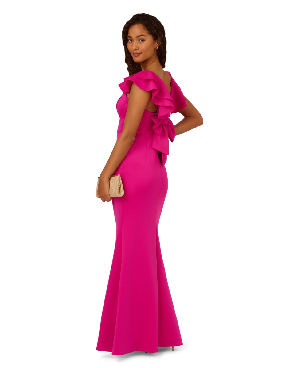 Vestido de Sereia Fúcsia-3