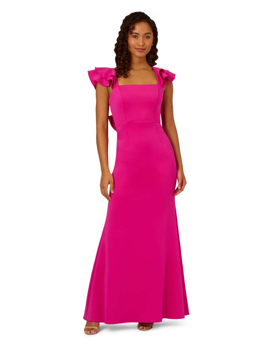 Vestido de Sereia Fúcsia-1