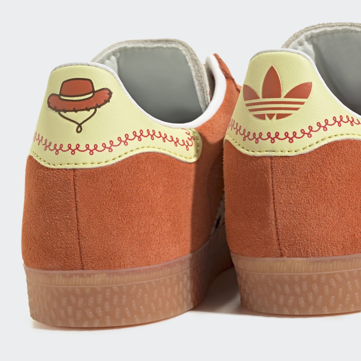 Sapatilhas Casual de Criança Gazelle C Originals Laranja-8
