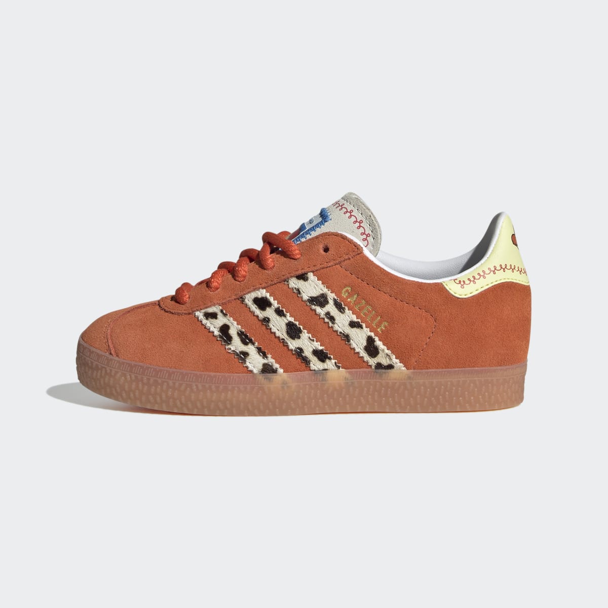 Sapatilhas Casual de Criança Gazelle C Originals Laranja-4