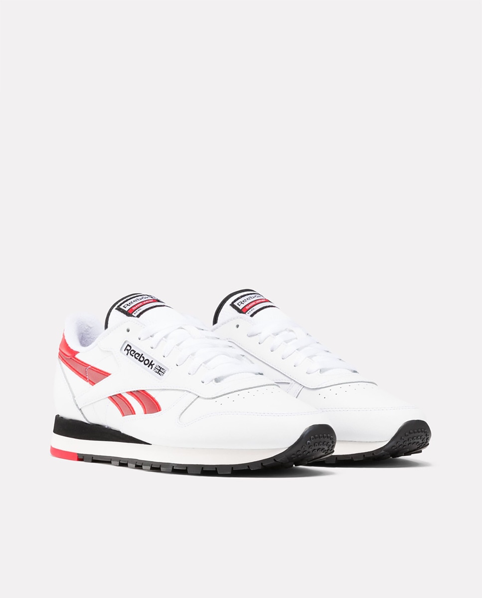 Imagen 2 de Reebok Classic Leather para Hombre - Blanco Blanco