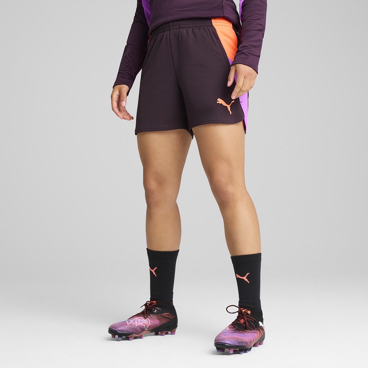 Calções de Mulher individualBLAZE Shorts Roxo-1