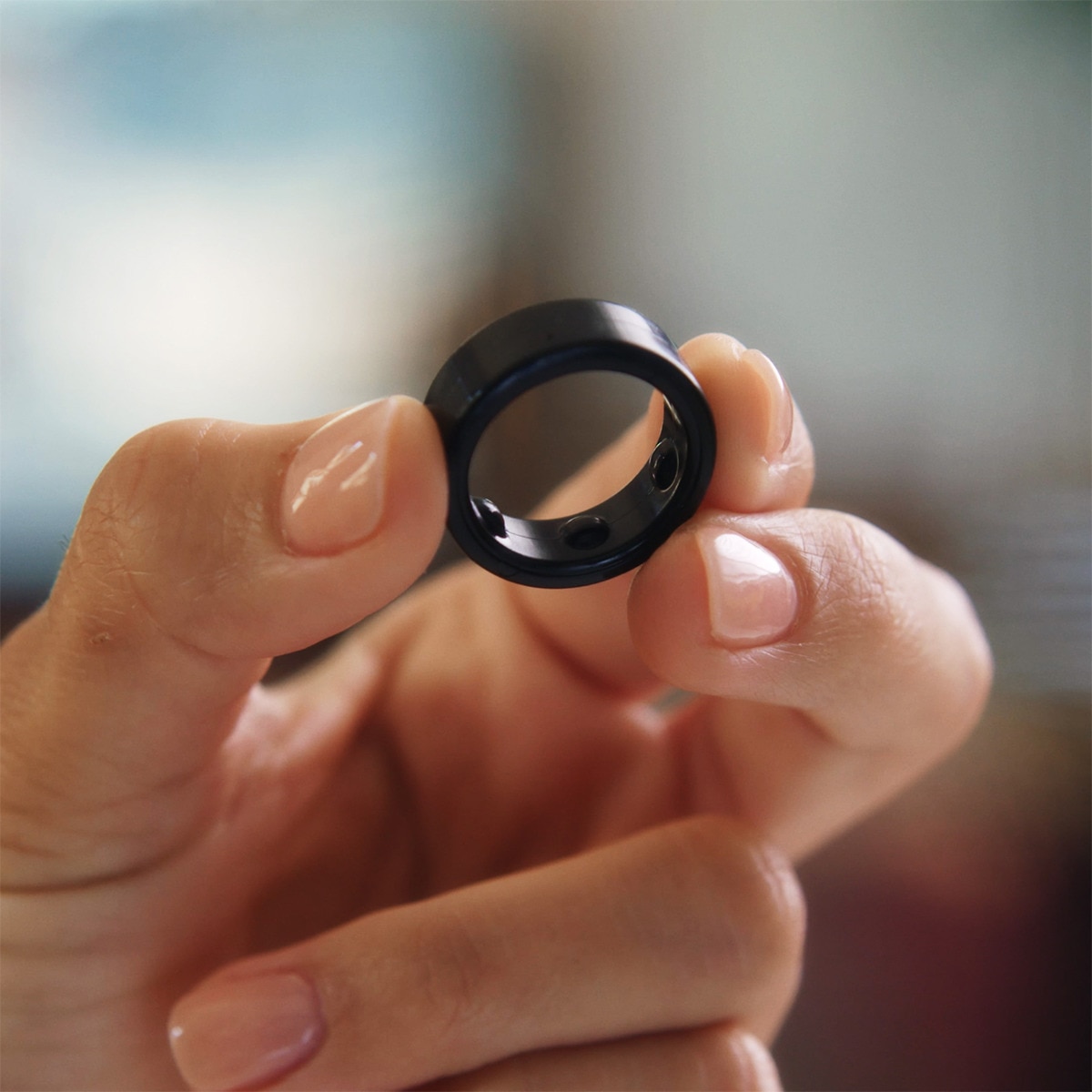 Anillo inteligente Oura Ring Gen3 Horizon Black Negro-10