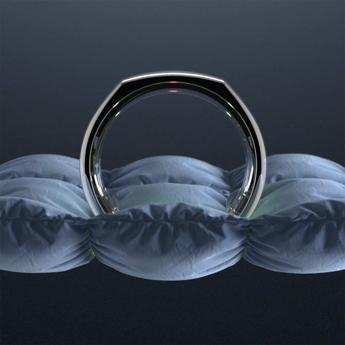 Anillo inteligente Oura Ring Gen3 Horizon Titanium Titanio-10